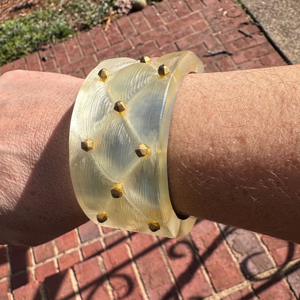 Lucite bracelet